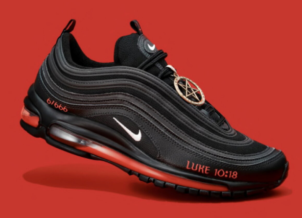 Men's Running weapon Air Max 97 Black Red Shoes 060